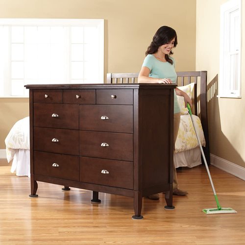 Super Sliders Assorted Reusable Felt Furniture Sliders for Hard Surfaces, Beige (20 Pack)