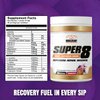 MUSCLEOLOGY Super 8 High Performance BCAA, Electrolyte & Glutamine Blend Formula - Post-Workout Recovery and Muscle Building Supplement, 30 Serving (Maracuya)