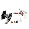 Brickcessories Display Stand Compatible with Lego 75393 - TIE Fighter & X-Wing Mash-up