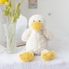 NatureMan 12inch Cute Duck Stuffed Animals, Soft White Duck Plush Pillows Kawaii Duck Plushie Toys Gifts for Kids Christmas Children's Day
