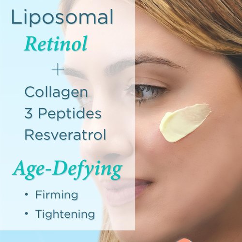 Ebanel Retinol Cream for Face with Collagen, Peptides, Niacinamide, Ceramides, Vitamin B5, Hyaluronic Acid, Bakuchiol, Anti Aging Wrinkle Cream for Face Moisturizer, Firming Brightening Night Cream