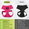 EcoBark Dog Harness - Max Comfort Luxurious Soft Mesh - Over The Head No Pull & No Choke Halter Harness Vest - Eco-Friendly Body Harness for Puppy, Toy Breeds, Small & Medium Dogs (Medium, Pink)