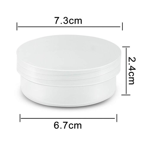 Amersumer 20Pack Round Clear Frosted Plastic Bead Storage Containers Box Case with Screw Top Lids,Cylinder Stackable Bead Containers for Make Up,Eye,Pills,Gems,Beads,Jewelry,Small Items,2.6x1 Inches