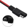 WMYCONGCONG 5 PCS SAE Power Automotive Extension Cable SAE Quick Connector Disconnect Plug SAE 2 Pin Automotive Extension Cable 18AWG 300mm