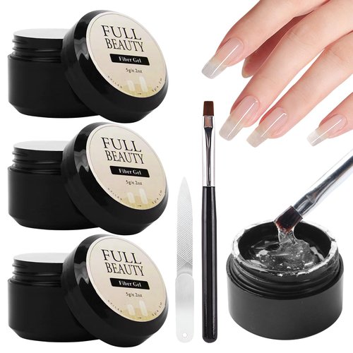 3PCS Nail Repair Protection Gel, Nail Repair Kit for Split Natural Nail, Nail Hardener, Nail Repair for Damaged Nails, Easy Quick Fix, Home & Salon Use
