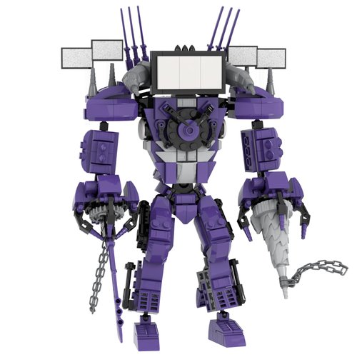 jiansayr Toilet Building Blocks Toys,TV Toys Building Blocks Imaginative Construction Playset Blocks Action Figure,Birthday Gifts Building Blocks for Adults Children 474PCS