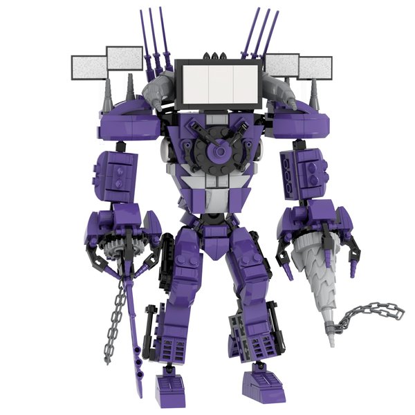 jiansayr Toilet Building Blocks Toys,TV Toys Building Blocks Imaginative Construction Playset Blocks Action Figure,Birthday Gifts Building Blocks for Adults Children 474PCS
