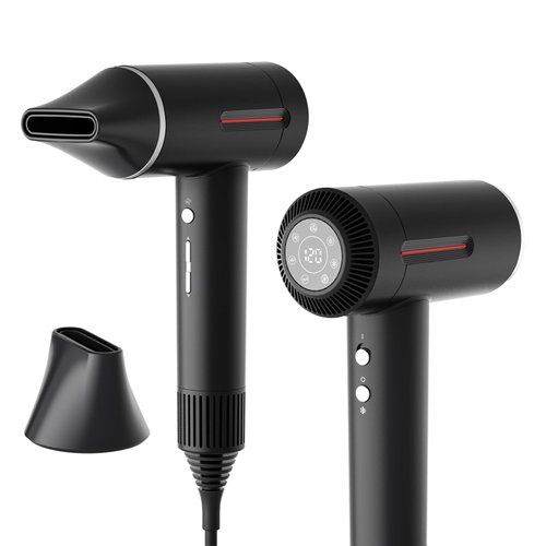 Kempten Professional Ionic Hair Dryer,1400W Blow Dryer 110,000 RPM Fast Drying High-Speed Hairdryer,Travel Blow Dryer,Lightweight Low Noise Home Salon Hair Dryer