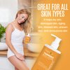 Healov Turmeric Lotion for Spots - Natural Turmeric Skin Brightening Cream for Face & Body - Cleanse Skin, Fight Acne, Even Tone, Clear Scars, Sun Damage, & Discoloration - with Vitamin C