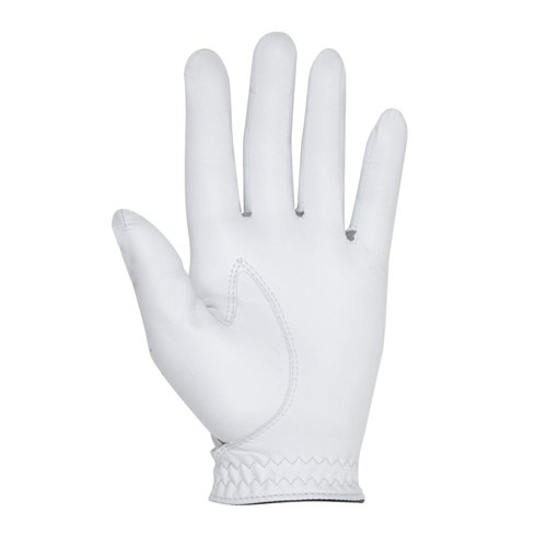 FootJoy Men's HyperFLX Golf Gloves White Medium, Worn on Left Hand