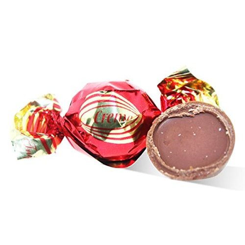 Maitre Truffout, Milk Chocolate Truffle with Hazelnuts Filling (1.250 Lbs)