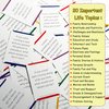 QUALEAP 250 Conversation Cards for Family - Spark Fun & Deep Talks - Family Card Games for Adults, Teens, Kids - Chat Cards Family Pack