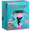 NUMI'SMILE Unicorn & Fairy Lantern Night Light Jar Craft Kit, DIY Arts and Crafts for Girls Ages 3 4 5 6 7 8-12 Years, Unicorn Toys Fairy Gift for Little Girls
