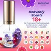 Blossom Hydrating, Moisturizing, Strengthening, Scented Cuticle Oil, Infused with Real Flowers, Made in USA, 0.42 fl. oz, Jasmine