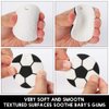 Baby Sport Silicone Teether,Sensory Chew Toys,BPA Free Soft and Effective Infant Teething Pain Relief Toys,Freezer Safe,Food Grade Silicone,Best Shower Gift for Boys and Girls (Soccer Ball)