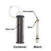 SURVIVE Permanent Match, Pack of 5, The Forever Lighter, Emergency Fire Starter Striker Set, Metal Keychain Unlimited Waterproof Stick