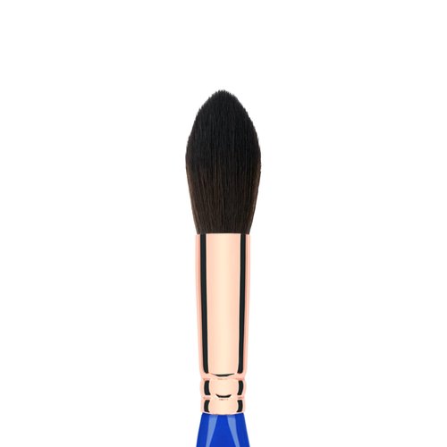 Bdellium Tools Professional Makeup Brush - Golden Triangle 944 Tapered Contour - With All Vegan and Soft Synthetic Fibers, For Adding Dimension (Blue, 1pc)