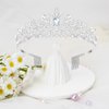 Crown, Tiara Crown, Princess Crown, Birthday Crown, Crown Headband, Crowns for Women, Princess Tiara, Queen Crown, Silver Crown, Hair Accessories Crystal Tiaras for Women Girl Bride Wedding Party Prom