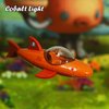 Cobalt Light GUP B Toy Compatible with Octonauts Toys, Metal Vehicle Rescue Ship Octopod Castle Barnacles Kwazii Shellington Tweak Dashi Peso Birthday Gifts for Kids