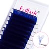 Colored Lash Extensions Mixed Tray Volume Lash Extensions Easy Fan Volume Lashes Blue Lash Extensions Flowering 0.07 Color Lashes Extension (Blue-0.07D-20-25mm)