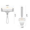 Cheese Slicer with Wire, WarmHut Stainless Steel Cheese Slicer Set and Cheese Cutter Plane for Soft, Semi-hard, Hard Cheeses Kitchen Tool, Set of 2