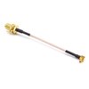 Readytosky FPV Antenna Extension Cable 90 Degrees MMCX to SMA Female Antenna Adapters(3PCS)