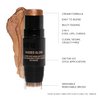 Nudestix Nudies Glow Cream Highlighter Bronze + Glow 3-in-1 All Over Face Colour for Eyes, Cheeks, Lips w/Blending Brush (Brown Sugar Baby)