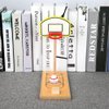 AIXICWXI Wooden Mini Desktop Basketball Game Mini Finger Basketball Shooting Game Compact Mini Tabletop Basketball Toy