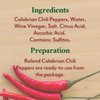 Roland Foods Calabrian Chili Peppers in Vinegar, Specialty Imported Food, 17.5-Ounce Package