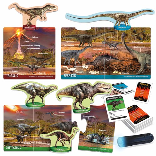 Headu Dinosaurs Under X-Ray, Educational Toys for Boys and Girls Ages 6-10 Years Old, Kids Learning Toys, Teacher Homeschool Supplies, Birthday