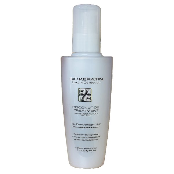 Bio Keratin Luxury Collection Coconut Oil Treatment, 5.1 Fl Oz, 150 ml