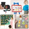 20PCS Fridge Magnets for Kids Animals Refrigerator Magnets for Toddlers 1-3 Rubber Fridge Magnets Baby Educational Magnetic Children Gift Learning Toy Safe Full Back Magnets for Kids Whiteboard