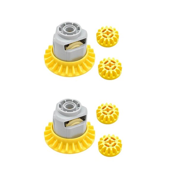 New Version Differentials Gears MOC Technical Modification Parts Compatible with Standard Building Blocks