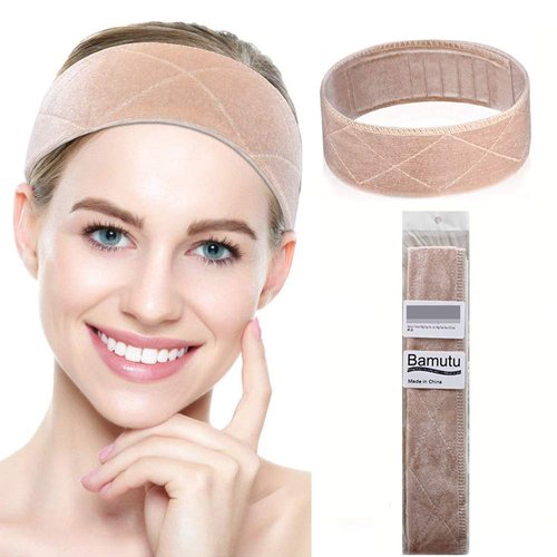 Bamutu Wig Grip Headband for Women Adjustable Velvet Wig Grip Bands Non Slip Extra Hold Wig Head Hair Band to Keep Wig Secured (Nude)