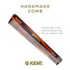 Kent 4T 6 Inch Double Tooth Hair Dressing Comb, Fine and Wide Tooth Dresser Comb For Hair, Beard and Mustache, Coarse and Fine Hair Styling Grooming Comb for Men, Women and Kids. Made in England