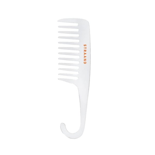 Straand Detangler Hair Comb - Wide Tooth Styling Comb & Detangling Comb - Made with Plant-Based Cellulose Acetate and Suitable for Straight, Wavy or Curly Hair Types