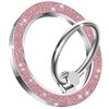 KOLIYALIC Magnetic Phone Ring Holder for MagSafe, Cute Twinkle Magnet Finger Ring Grip Holder Stand,MagSafe Accessories for Women iPhone 16 15 14 13 Pro Max Plus (Pink Glitter)