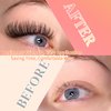 40D Mink Lash Extensions D Curl Volume Eyelashes 200PCS Cluster lashes Fluffy Mixed Lengthes from 9-16mm Eyelashes DIY false Wispy Eyelashes By Anforlin