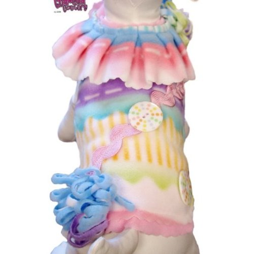 Cha-Cha Couture Jazzy Girl Fleece Dog Jacket XS