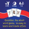 Quiddler Card Games for Kids - Playing Cards Word Games, Deck of Cards, Fun Family Games for Kids and Adults, Game Night, Travel Games, Multi-Player, Ages 8+