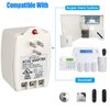 16.5V 40VA Burglar Alarm Systems and Doorbell Transformer,16.5V Plug in Transformer Compatible with All Versions of Doorbell ，Most Security Panels