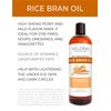 velona Rice Bran Oil 16 oz | 100% Pure and Natural Carrier Oil | Refined, Cold Pressed | Cooking, Face, Hair, Body & Skin Care | Use Today - Enjoy Results