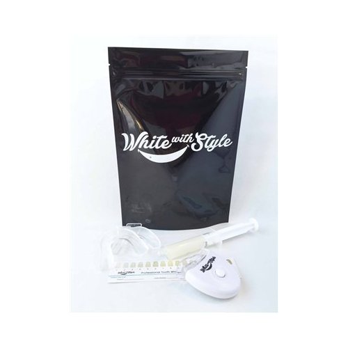 White with Style SWPF Sparkle White Peroxide Free Teeth Whitening Kit - Flower Extract