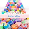 46 Pack Butter Slimes Kit Toys, Butter Slime Party Favors for Girls Boys, Slime Toys for Kids Birthday Easter Gifts Christmas Stocking Fillers