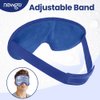 NEWGO Cooling Eye Mask Cold Gel Eye Mask for Eye Puffiness, Tired Eyes, Migraines, Stress, Itchy Eyes, Eye Lid Surgery, Eye Relief Mask for Sleeping, Skin Care, Eye Spa - Navy Blue