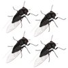 Abaodam 4pcs Cicada Model Early Educational Toys Realistic Animal Figures Cicada Figurines Insect Toy Educational Cicada Toy Plastic Model Toys for 15+ （Random Color Cicada Model）