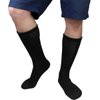 Physicians Approved Diabetic Socks Crew Unisex 3, 6 or 12-Pack (9-11, 6 Pairs Black)