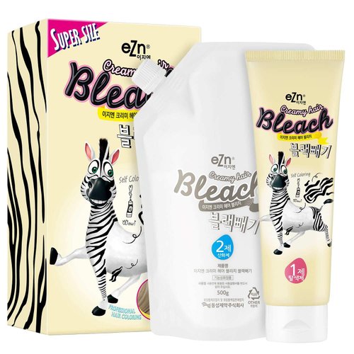 Super Rich Cream Hair Bleach 25oz Permanent Hair Color Formulated with Marula Seed Oil High Lifti...