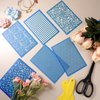 24 Pieces Silk Screen Stencils for Polymer Clay Cutter Tools Reusable Silkscreen Print Kit DIY Craft Earring Jewelry Making Supplies Screen Stencils Reusable with 2 Squeegees, 3.9 x 6''