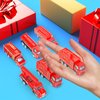 Diecast Fire Trucks 6 Pack, Mini Fire Truck Toys for Toddlers 3-5 Kids Fire Engine Emergency Vehicles Toy Set for Boys Girls Age 1-3 4 5 6 7 Years Birthday Party Favors Gift & Goodie Bags Stuffers